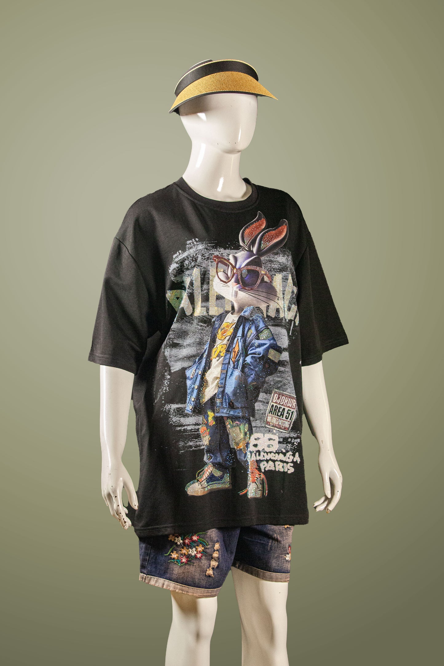 T-Shirt Premium Motif Cool Bunny