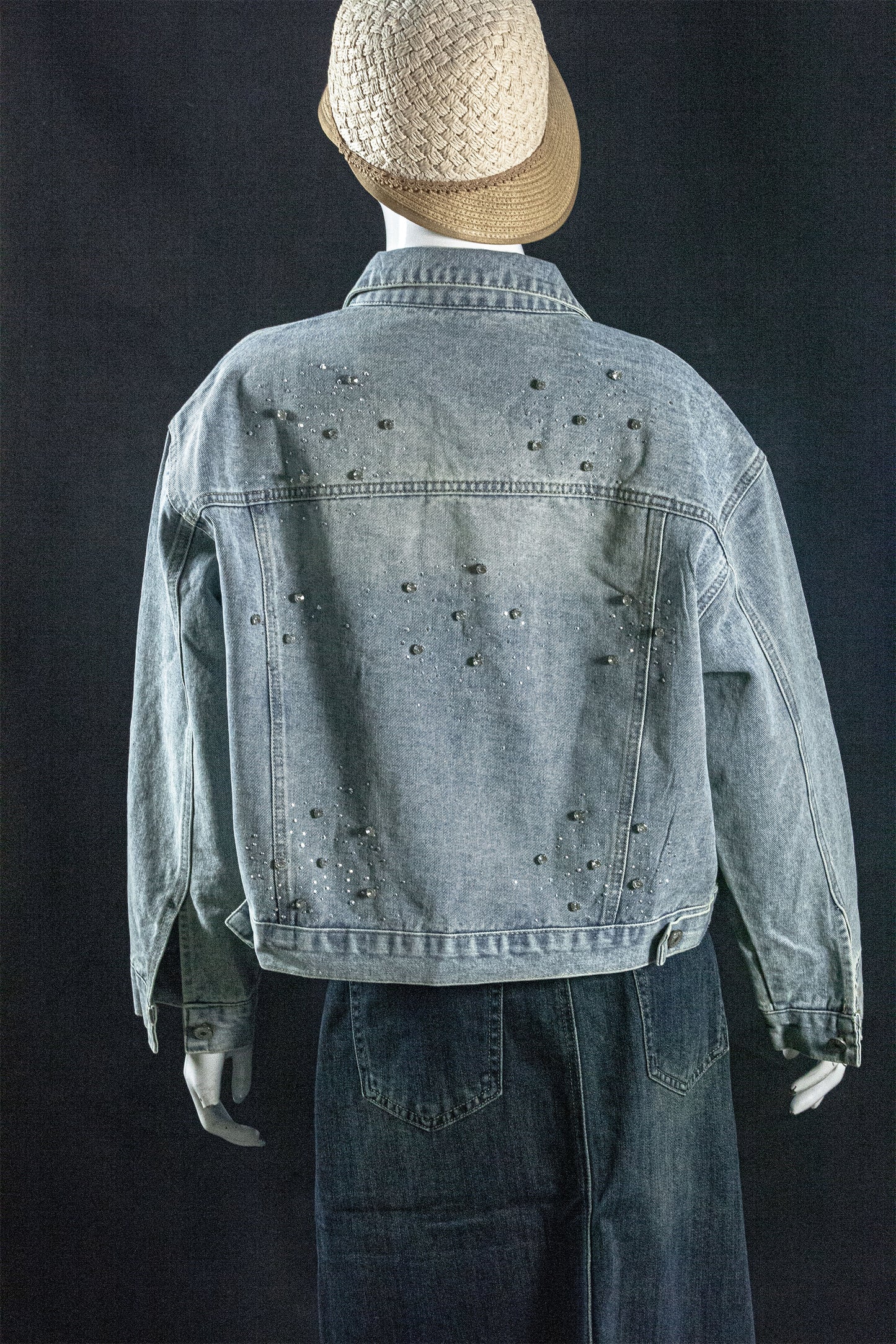 Jaket Jeans Premium Bling2