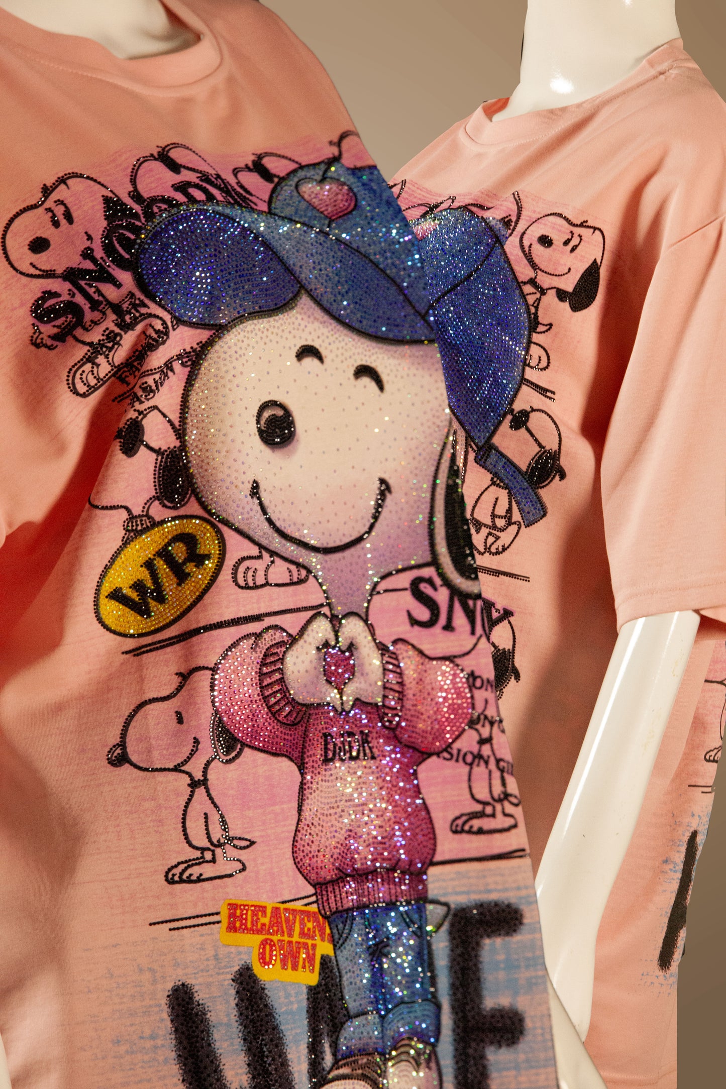 T-Shirt Premium Motif Snoopy Love