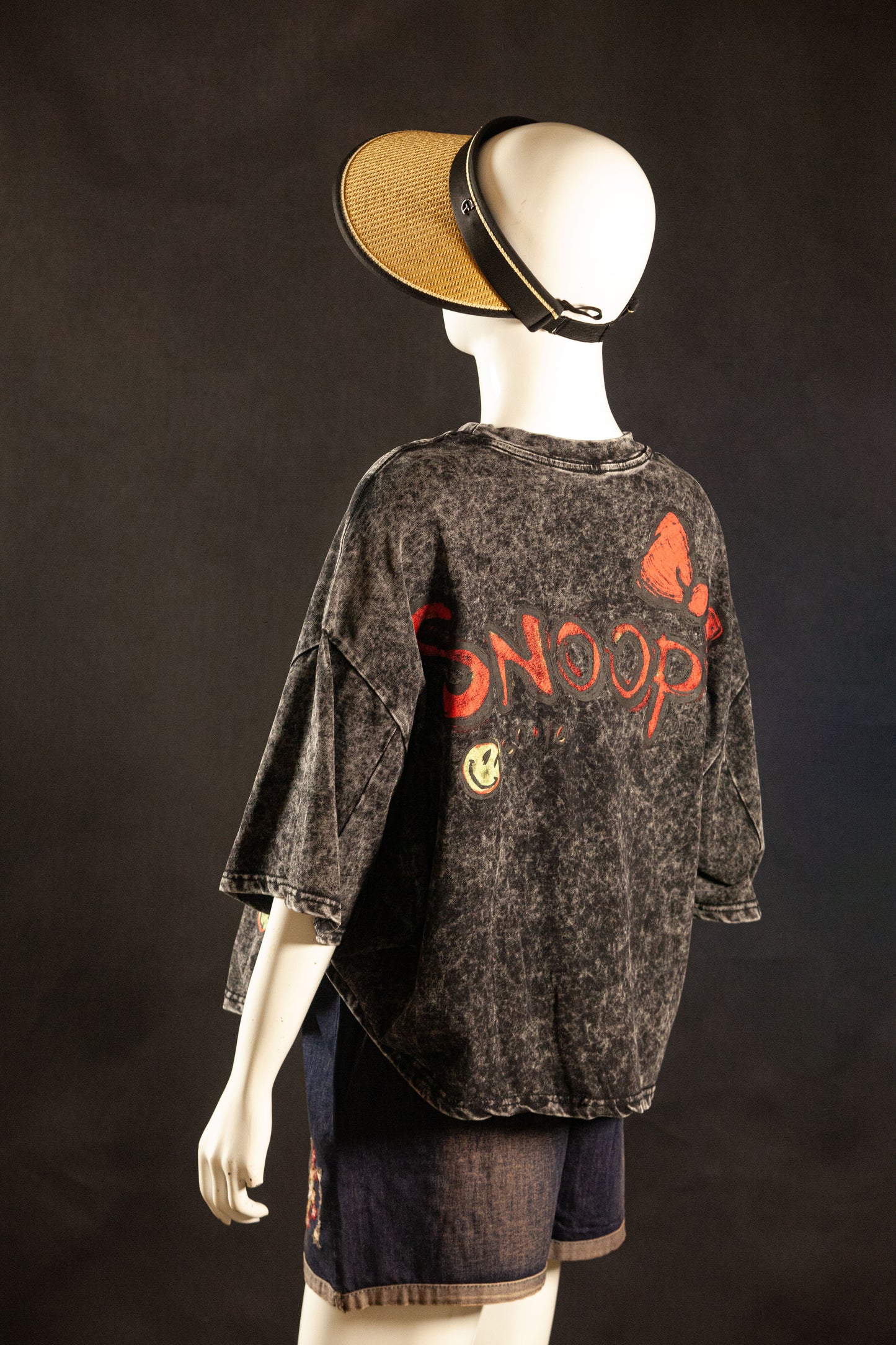 T-Shirt Premium Motif Saxophone Snoopy