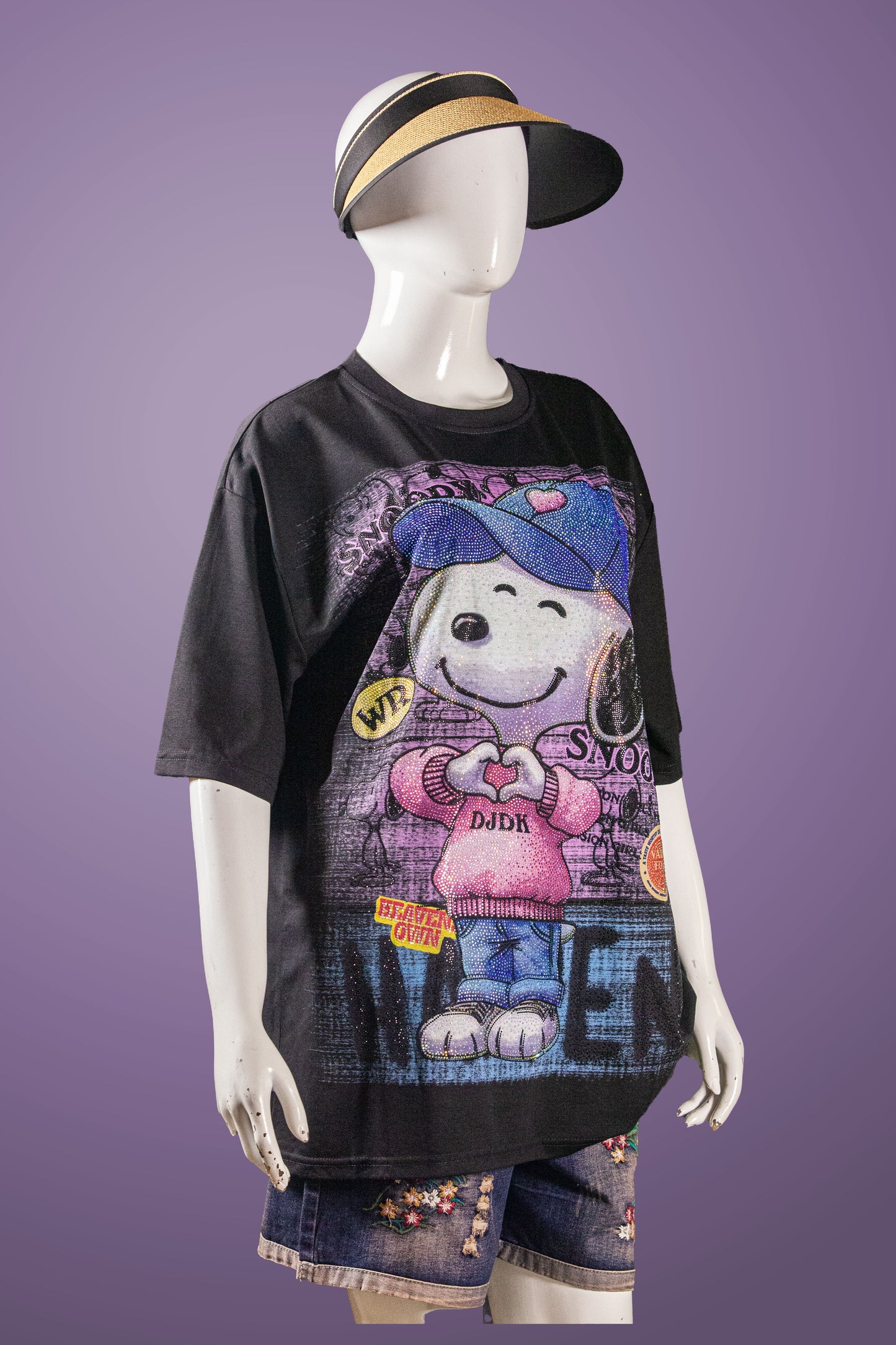 T-Shirt Premium Motif Snoopy Love