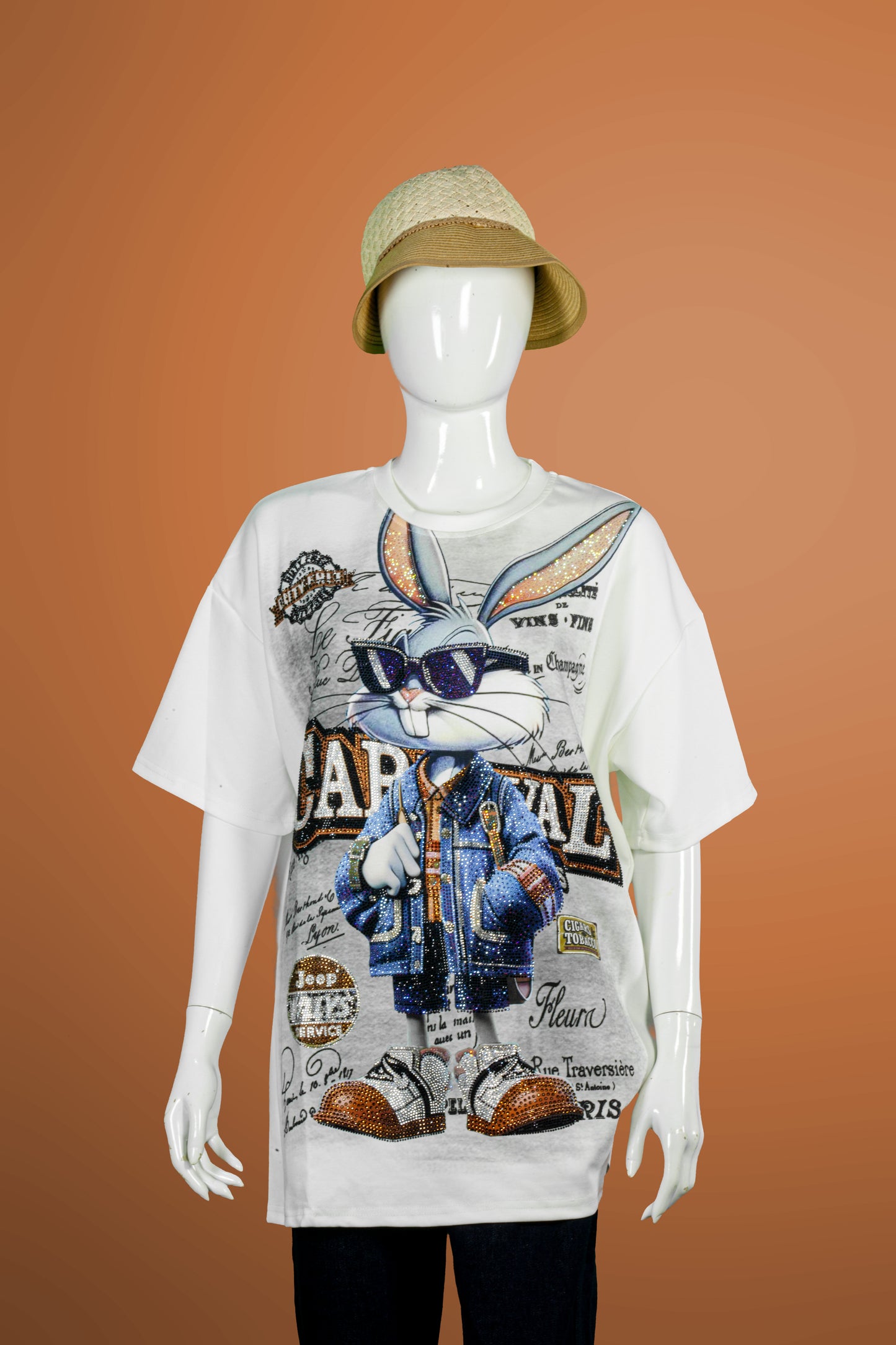 T-Shirt Premium Motif Bunny Carnival