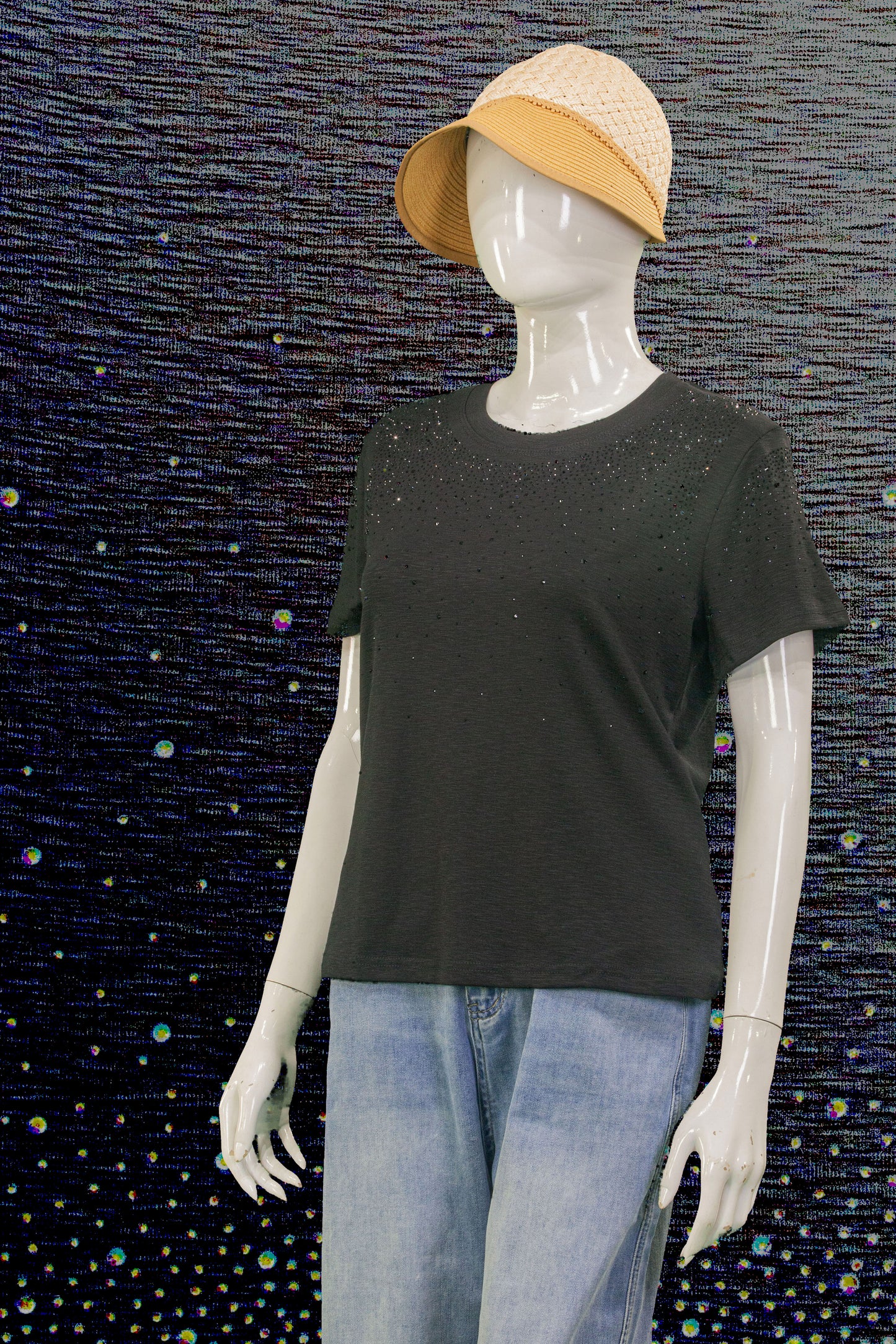 T-Shirt Motif Blink (Mata)