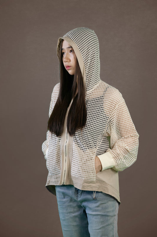 Jaket Jaring Tangan Panjang