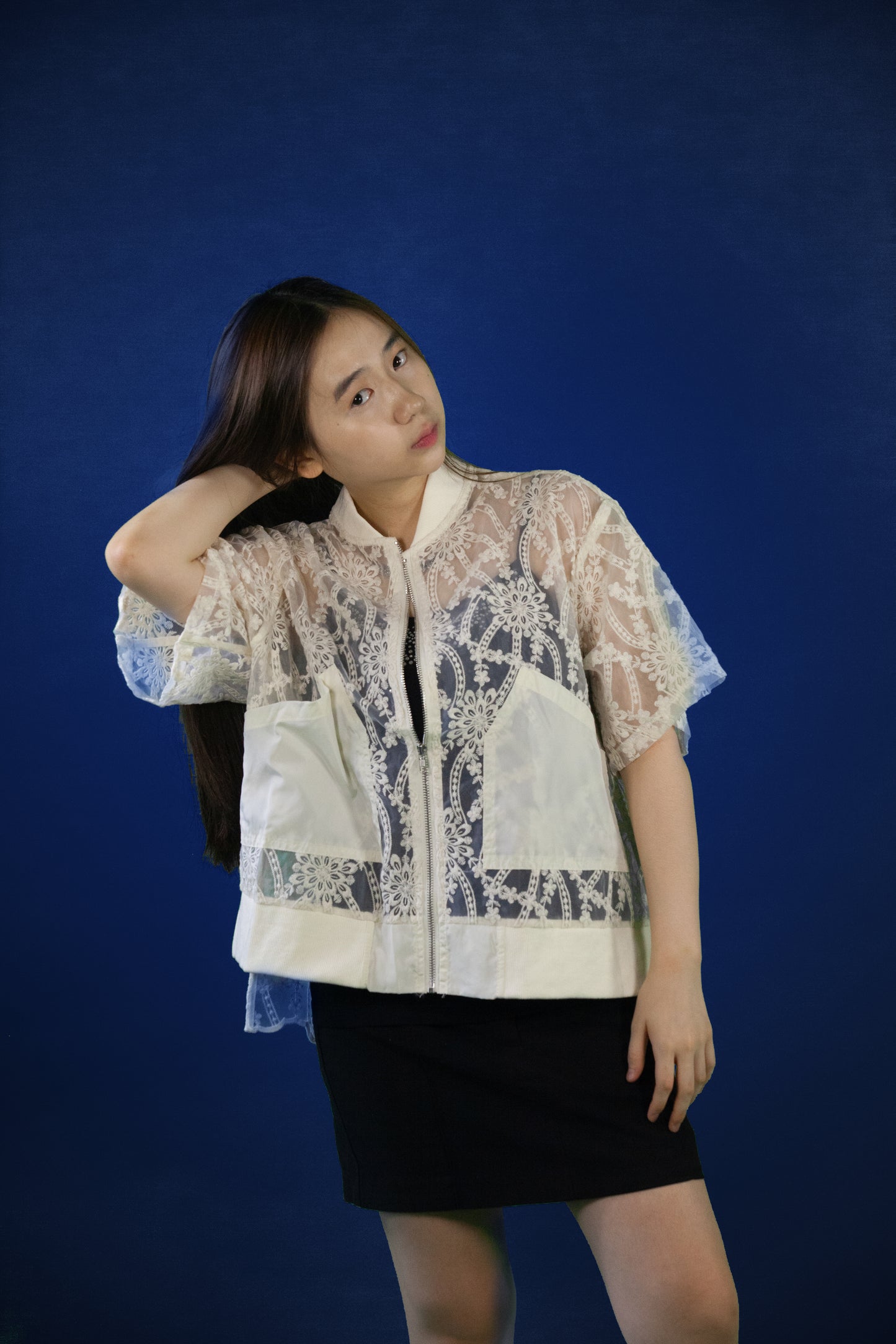 Jaket Jaring Tangan Pendek