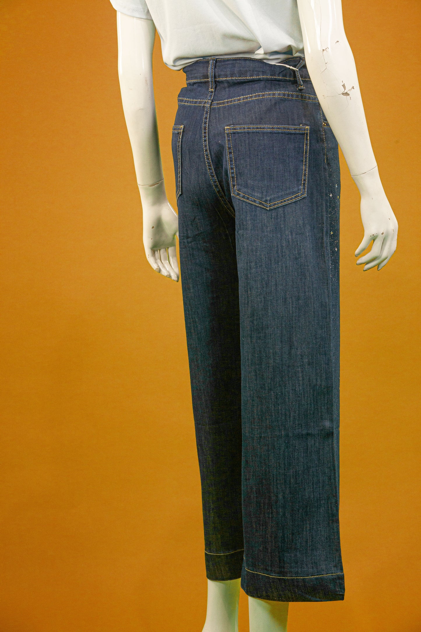 Celana Panjang Soft Jeans Motif Mini Butterfly