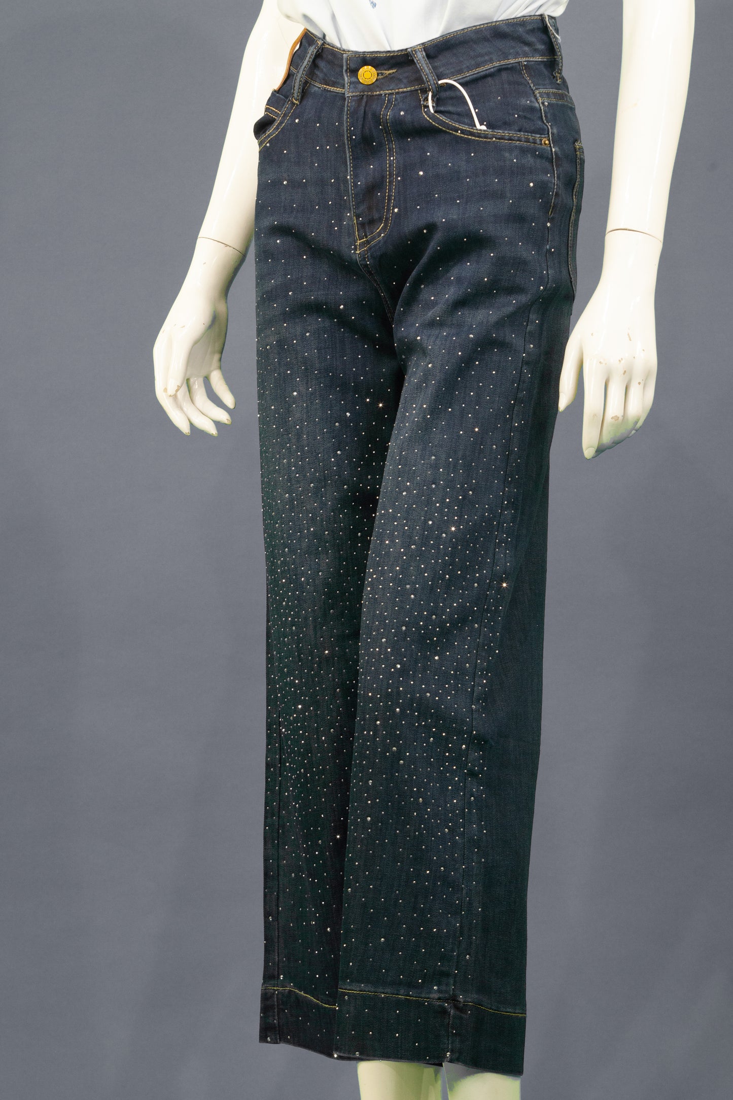 Celana Panjang Soft Jeans Motif Starlit Blink
