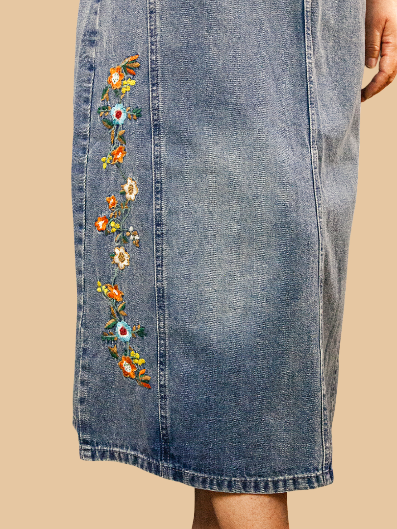 Rok Panjang Soft Jeans