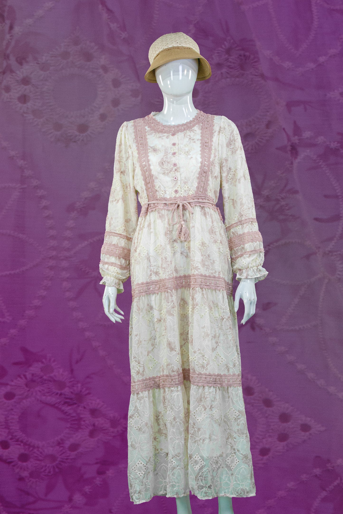Long Dress Brukat