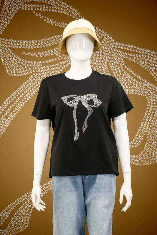 T-Shirt Motif Shining Ribbon (Mata)