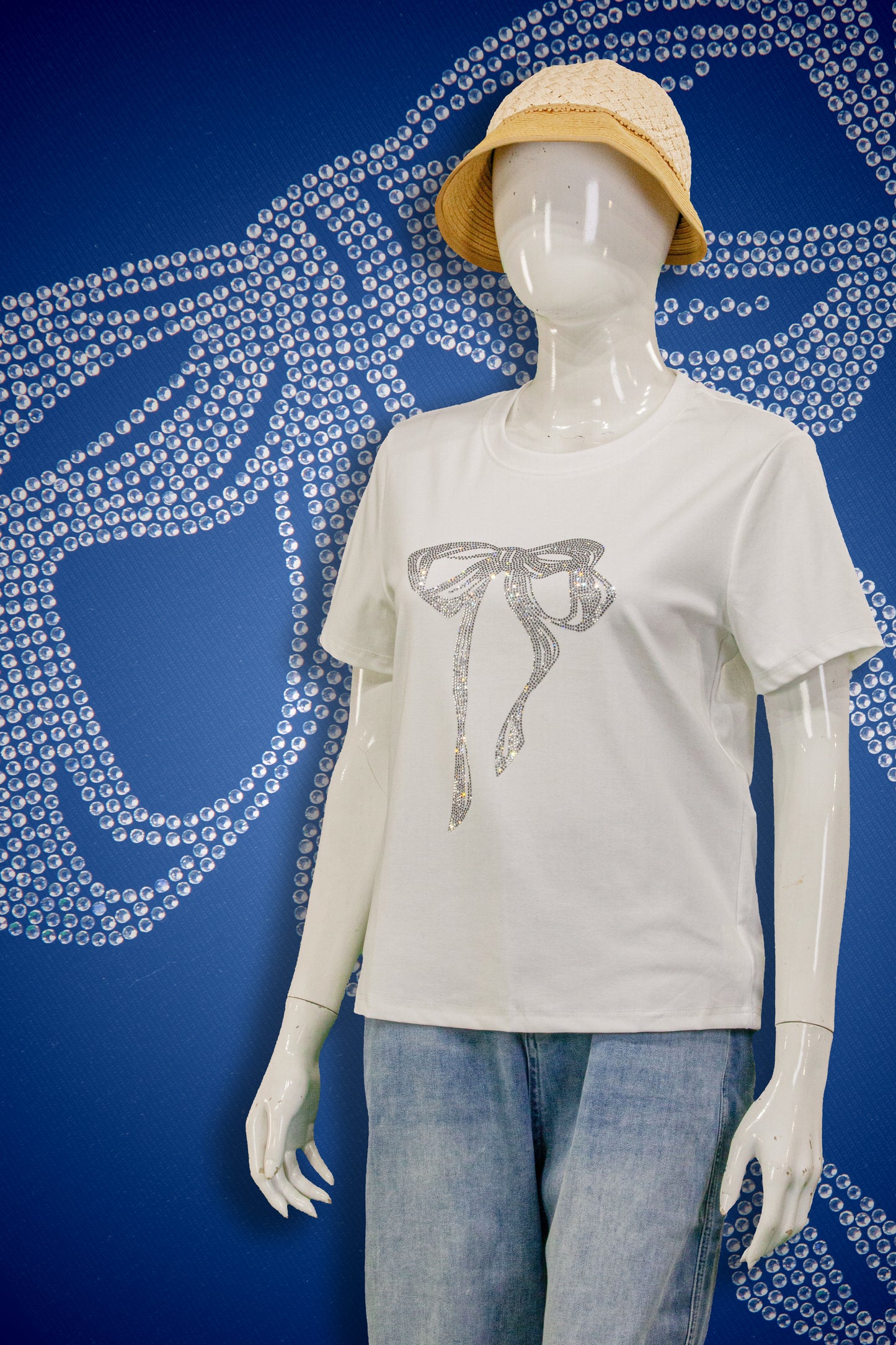 T-Shirt Motif Shining Ribbon (Mata)