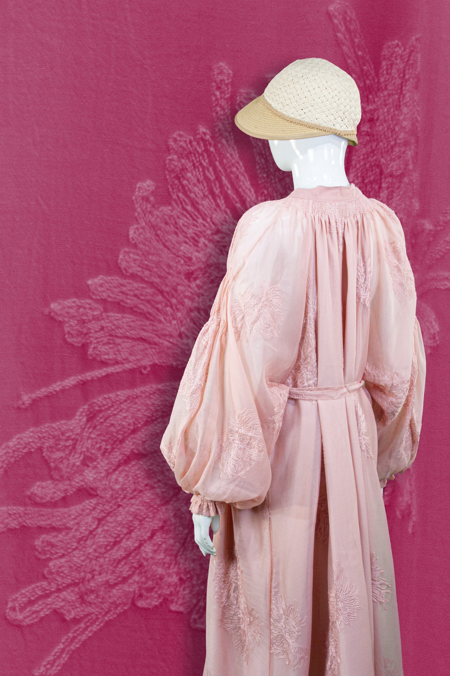 Dress Bordir Tali Pinggang