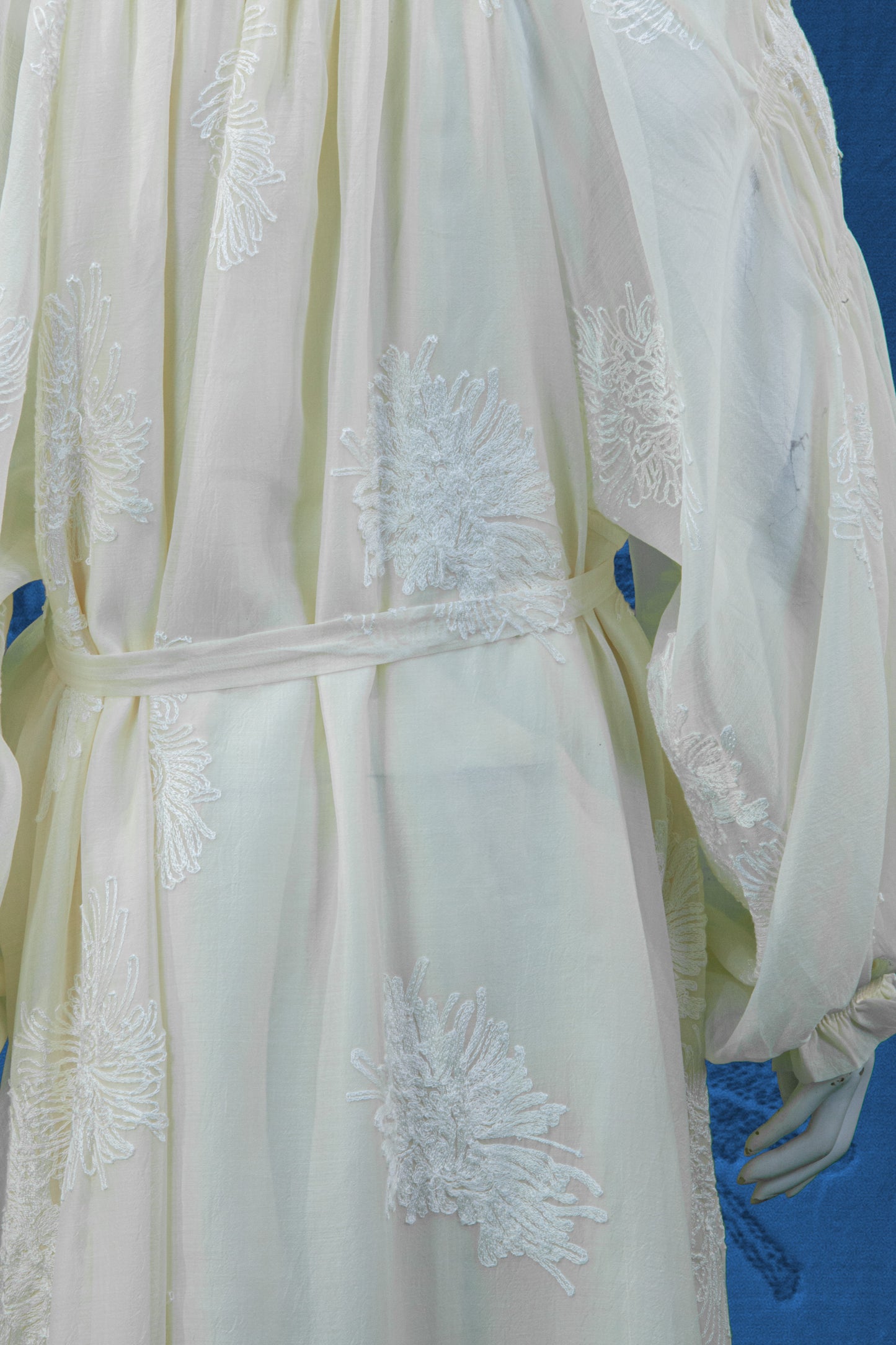 Dress Bordir Tali Pinggang