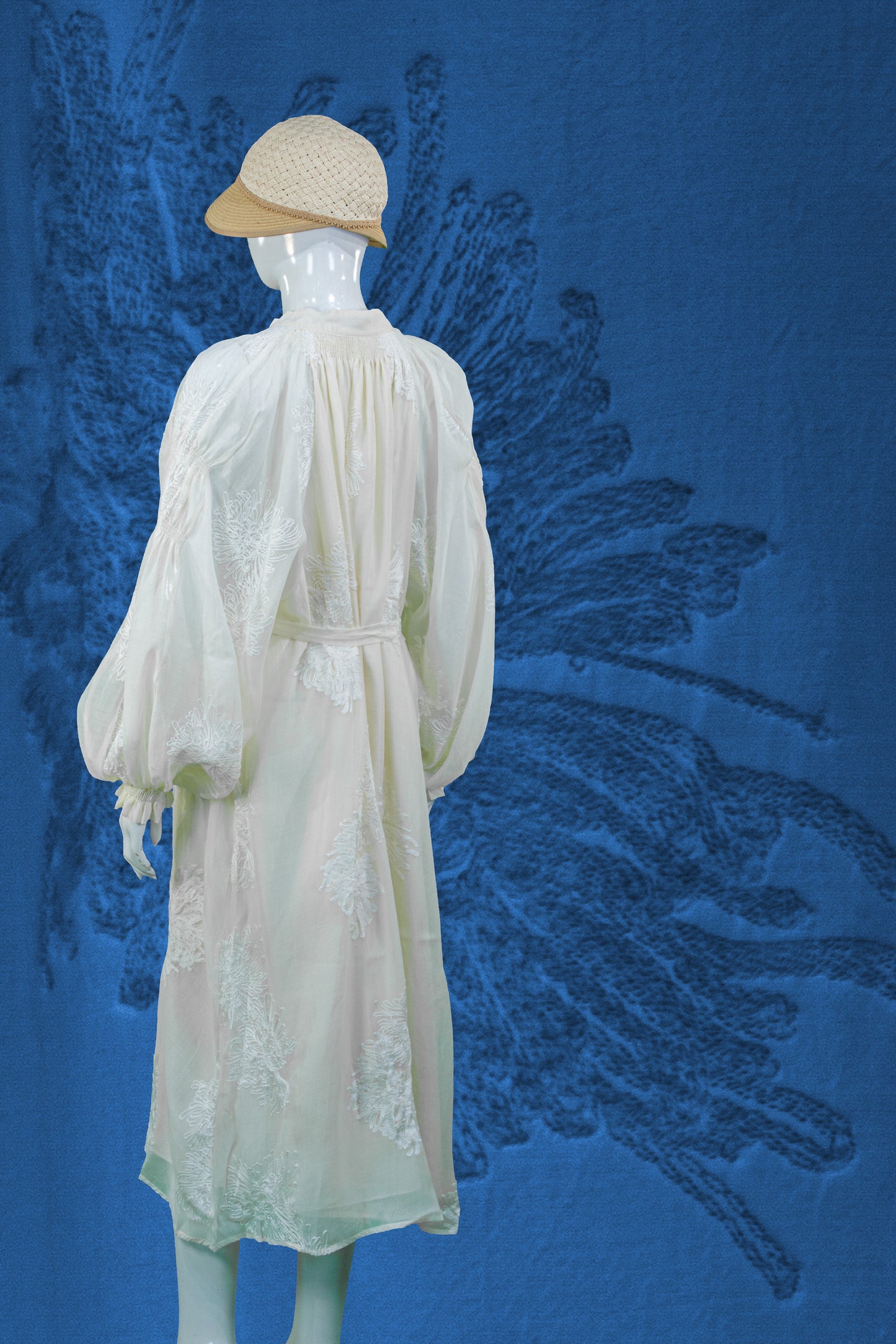 Dress Bordir Tali Pinggang