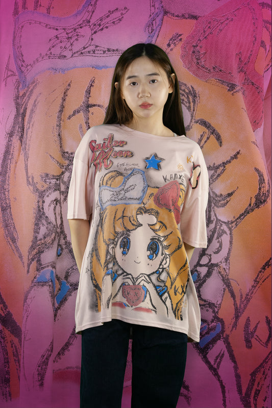 T-Shirt Motif Salior Moon