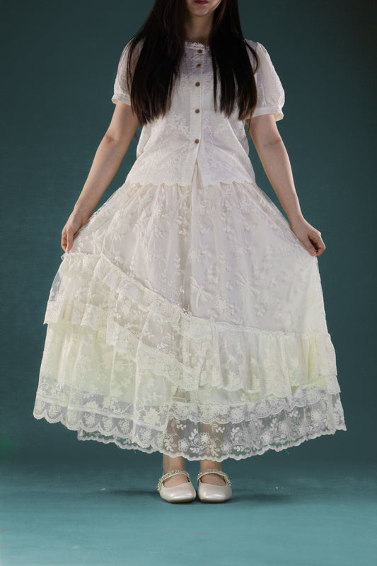 Rok Brukat Susun Miring