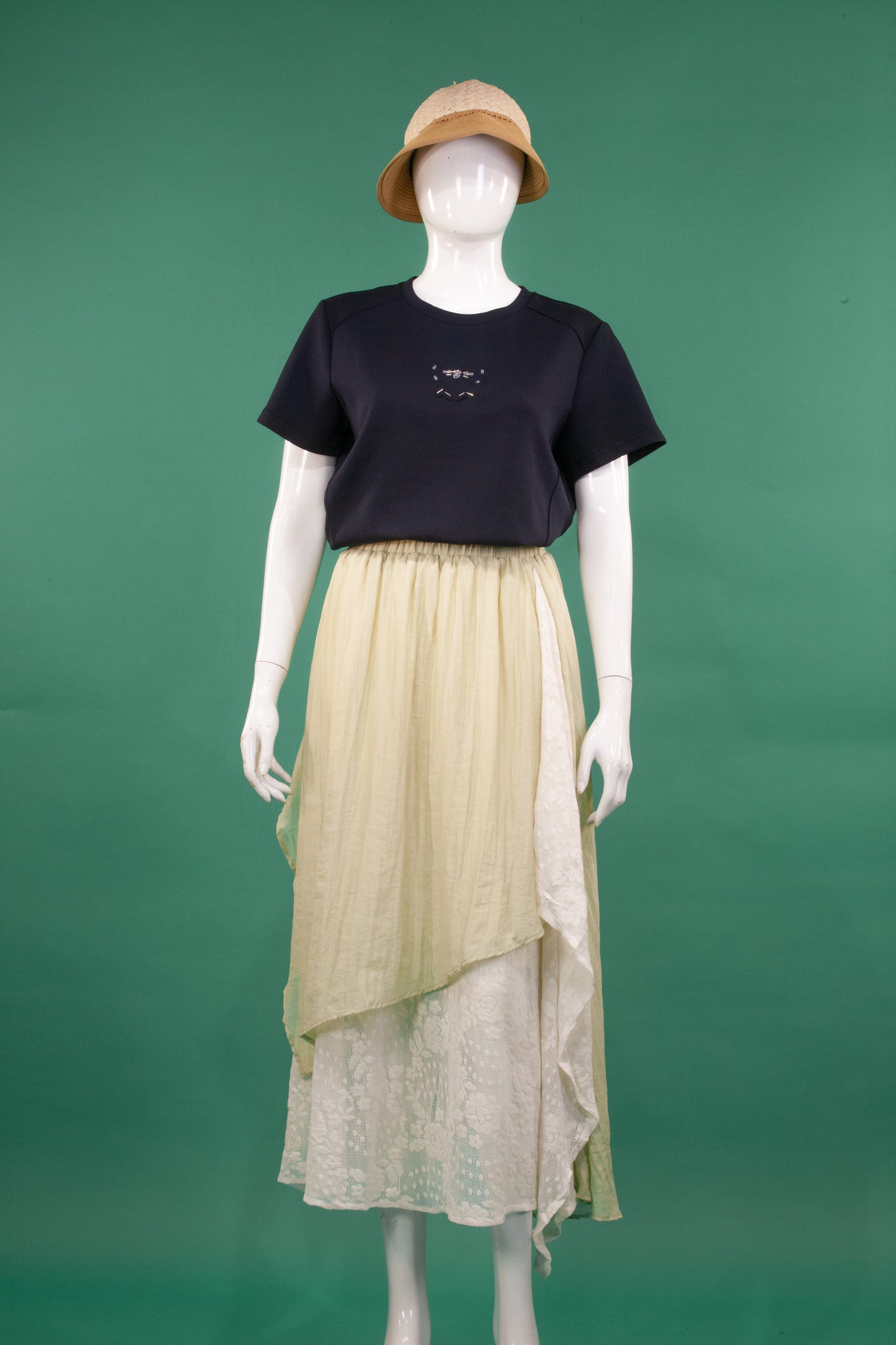 Rok Crinkle Bordir