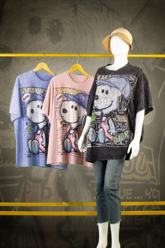 T-Shirt Premium Motif Snoopy Baby with Head