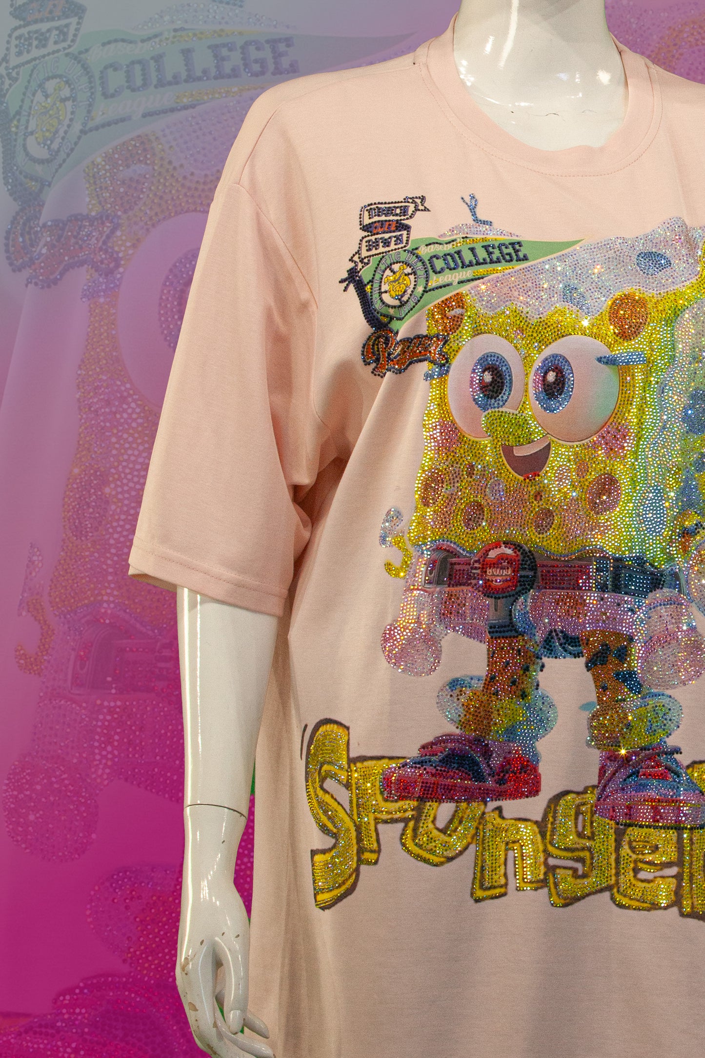 T-Shirt Premium Motif SpongeBob