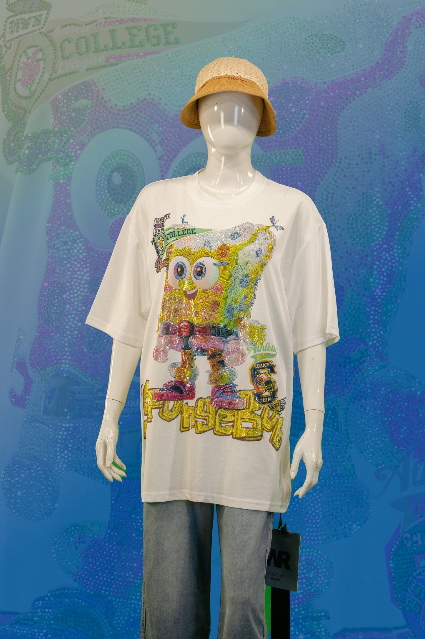 T-Shirt Premium Motif SpongeBob