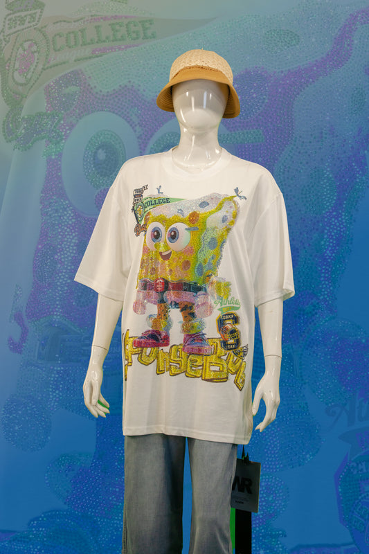 T-Shirt Premium Motif SpongeBob