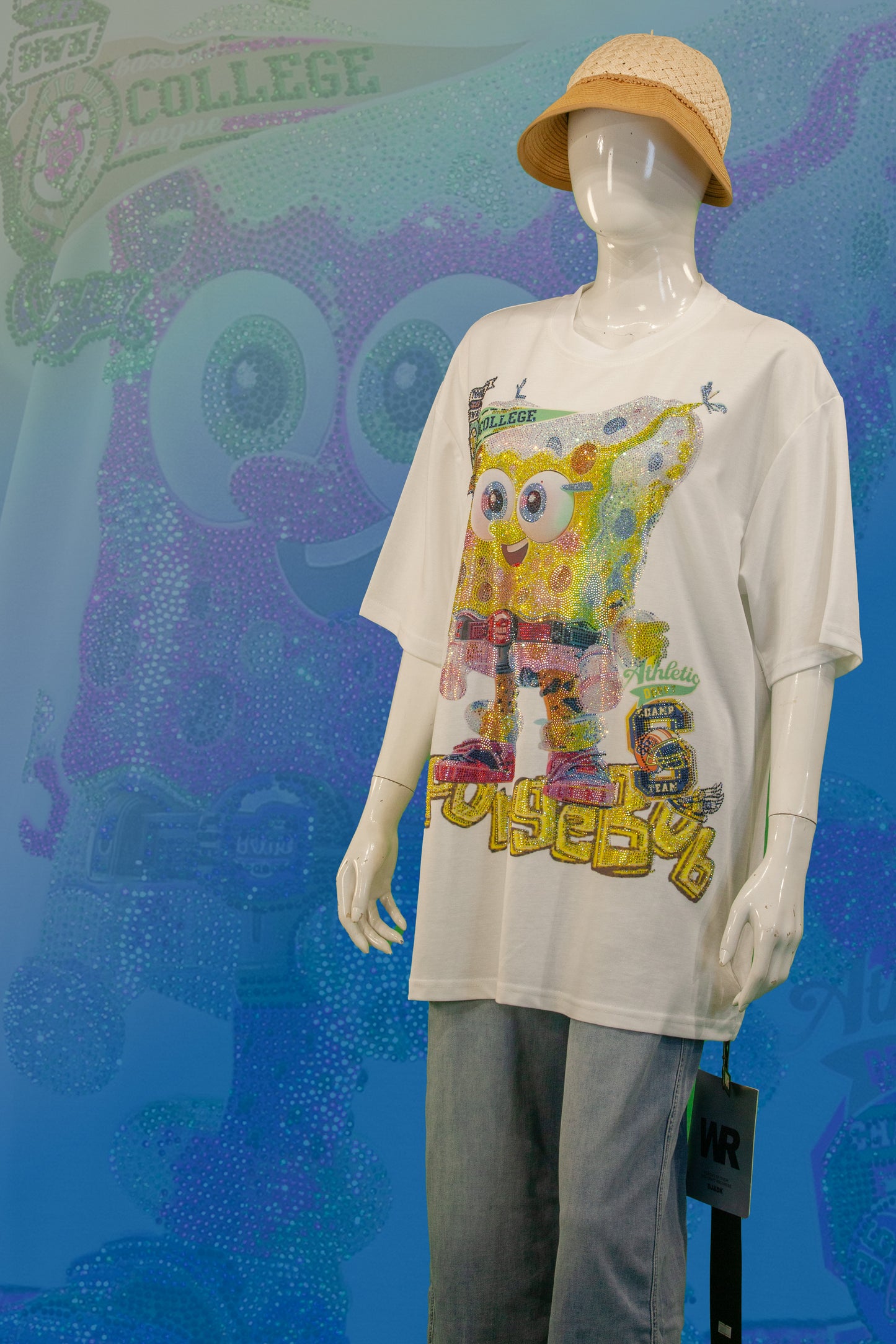 T-Shirt Premium Motif SpongeBob