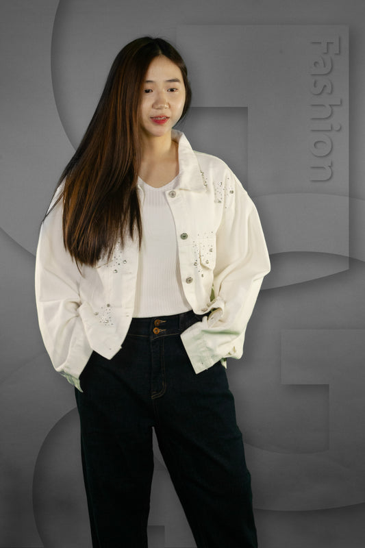 Jaket Jeans Premium Bling2