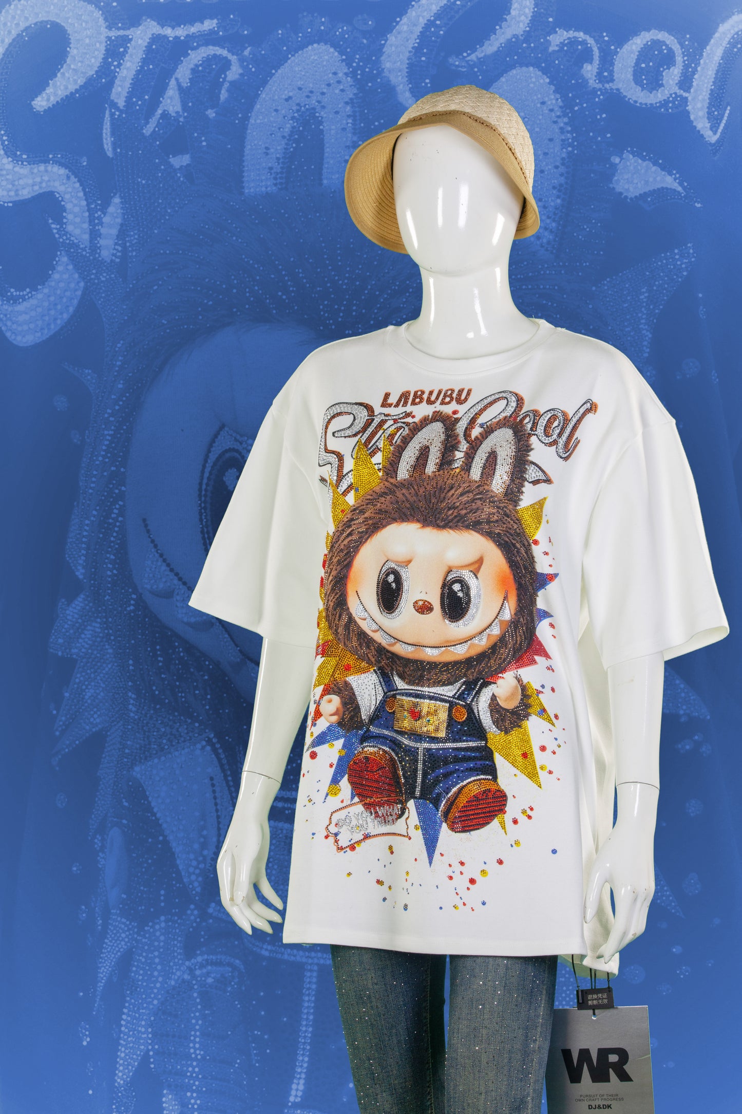 T-Shirt Premium Motif Labubu Cool