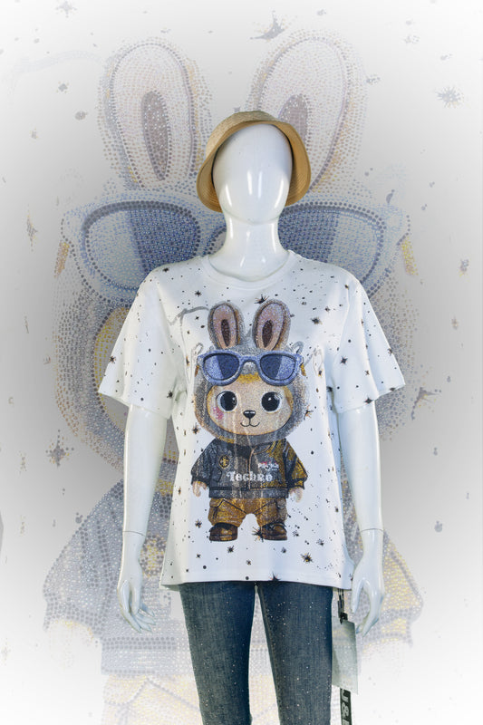 T-Shirt Premium Motif Labbu Tecno Wings