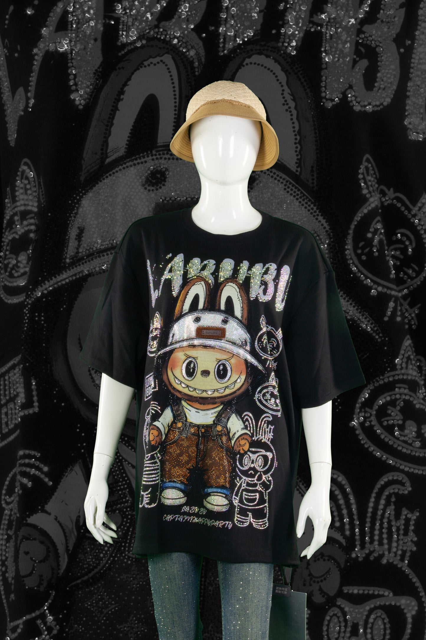T-Shirt Premium Motif Labubu JumpSuit