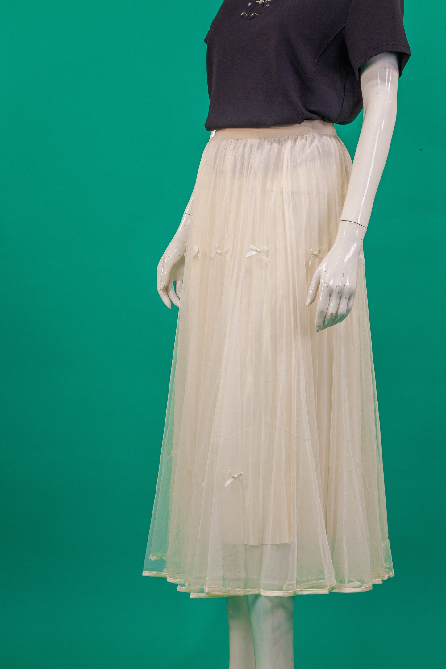 Rok Motif Pita Horizontal