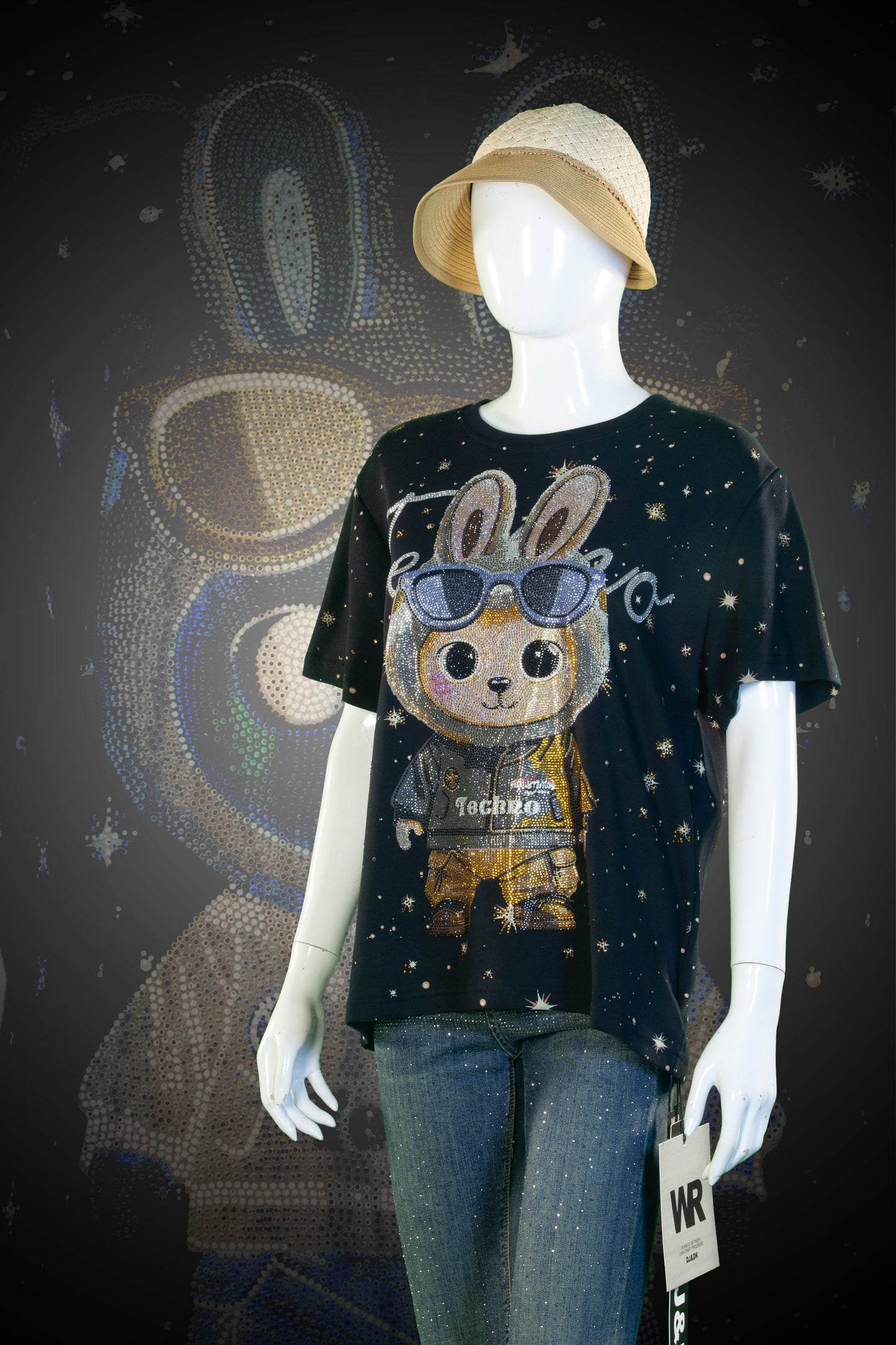 T-Shirt Premium Motif Labbu Tecno Wings