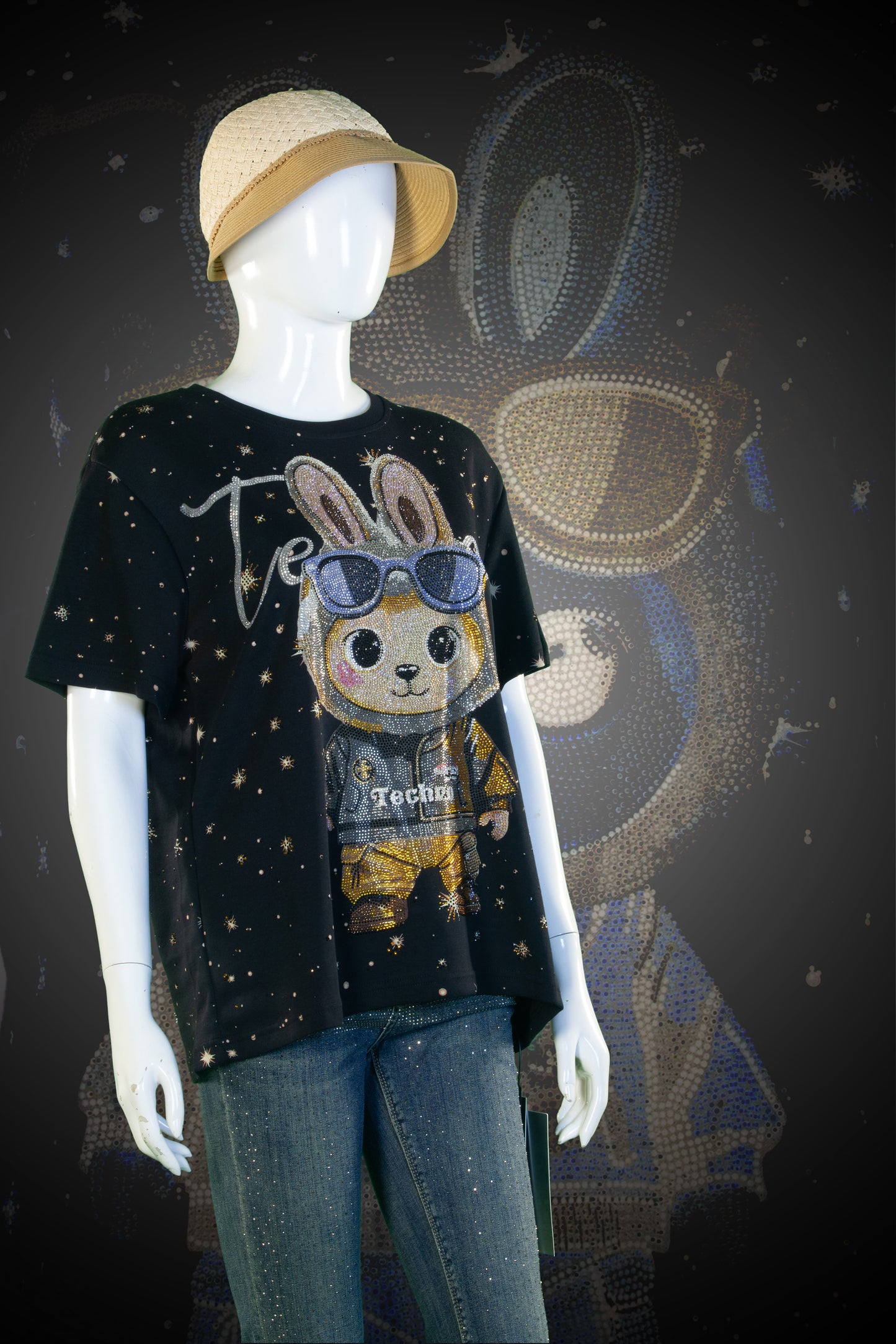 T-Shirt Premium Motif Labbu Tecno Wings