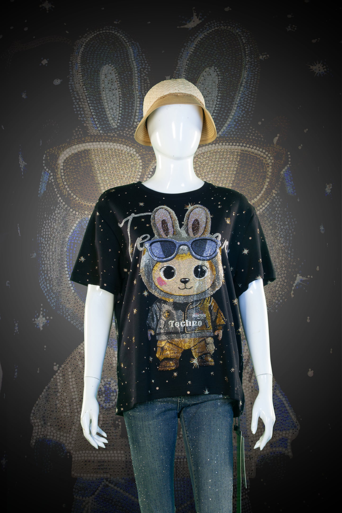 T-Shirt Premium Motif Labbu Tecno Wings