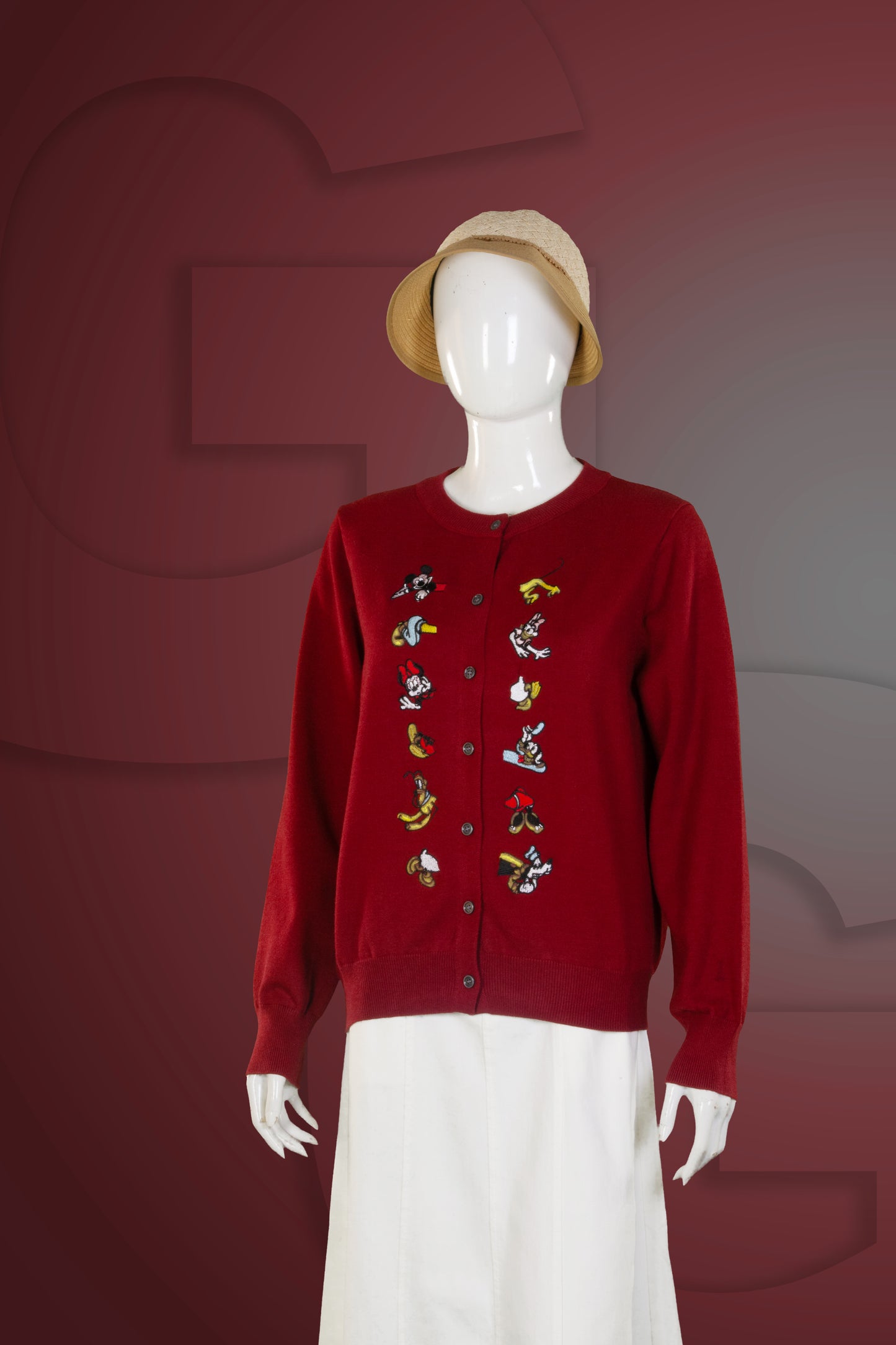 Cardigan Motif Disney Mix and Match