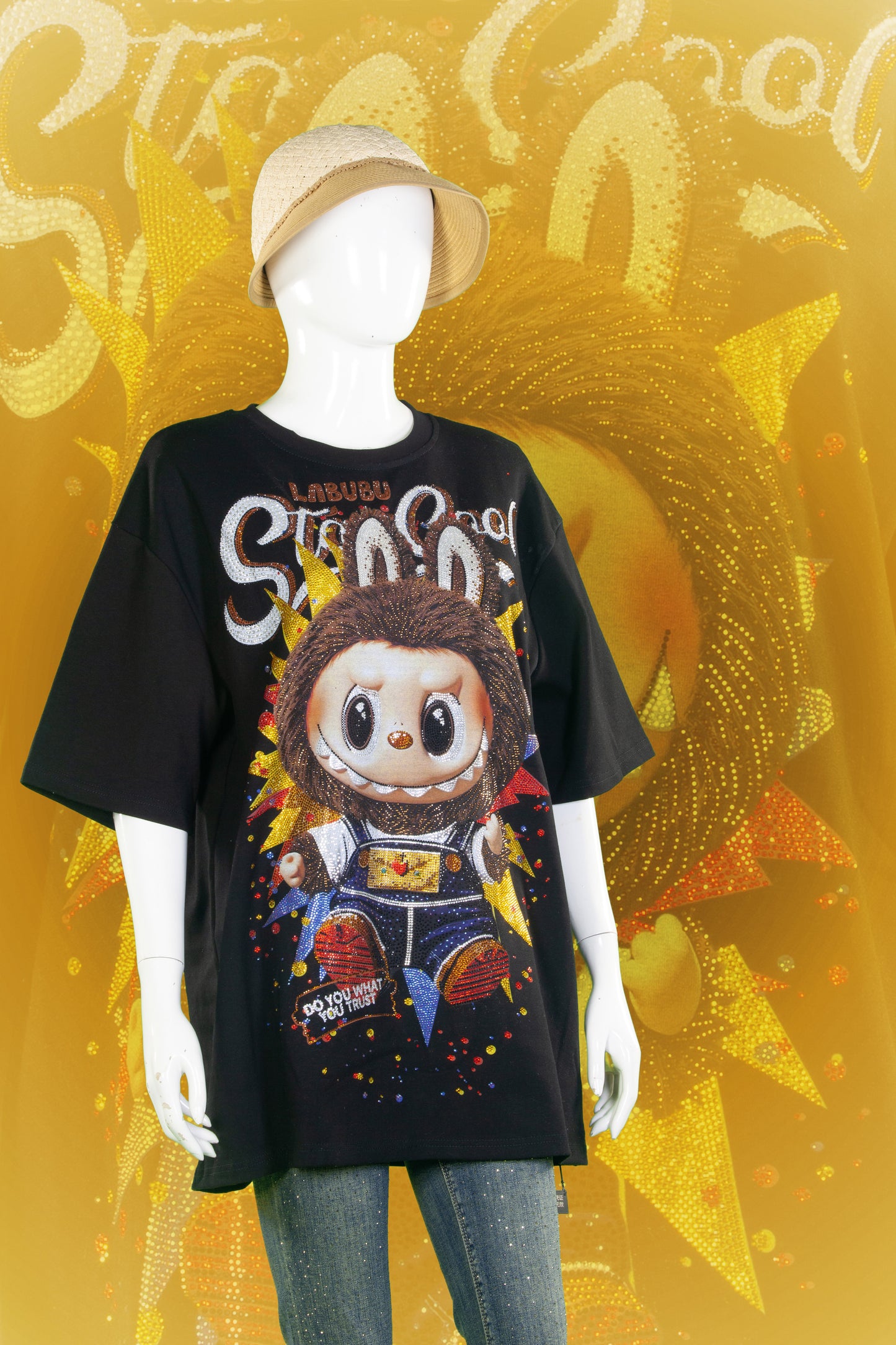 T-Shirt Premium Motif Labubu Cool