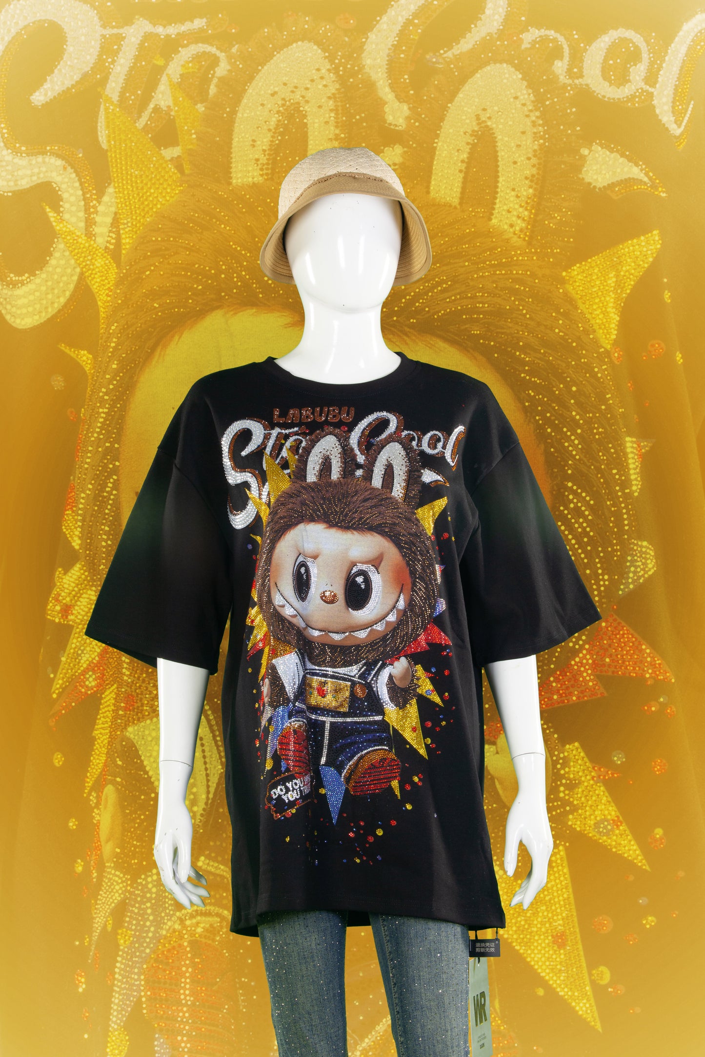 T-Shirt Premium Motif Labubu Cool