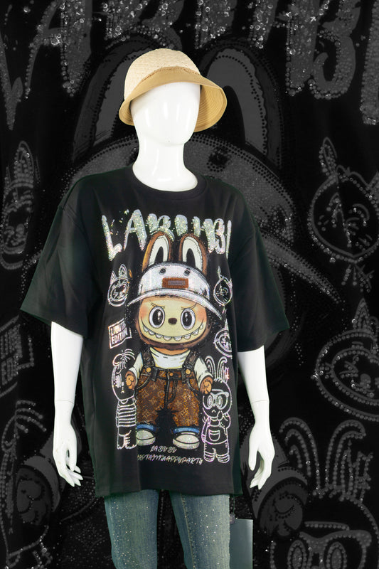 T-Shirt Premium Motif Labubu JumpSuit