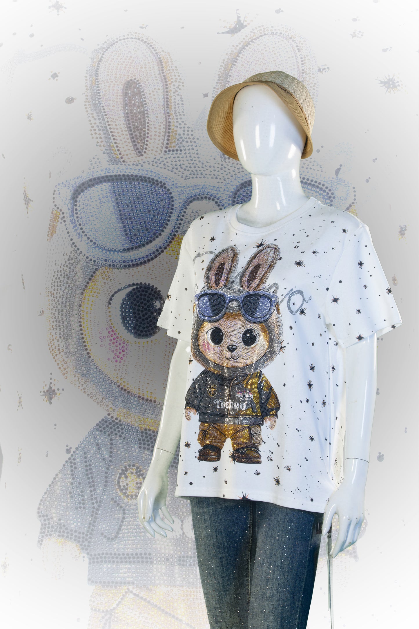 T-Shirt Premium Motif Labbu Tecno Wings